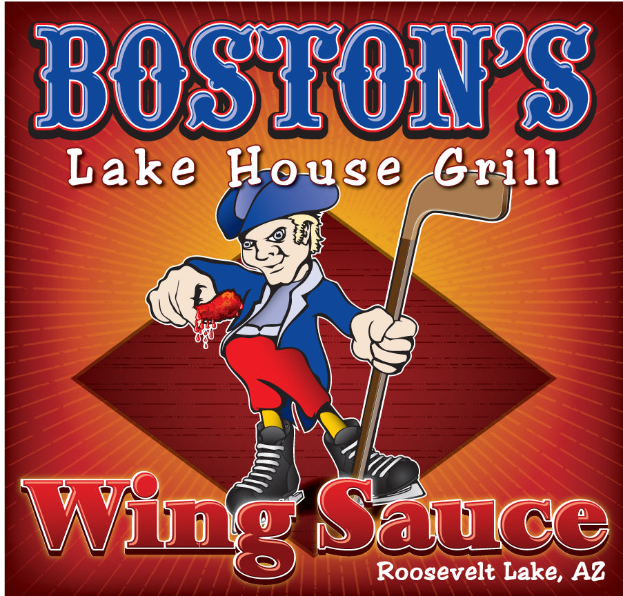 Boston's Wing Sauce (one 12 oz bottle)