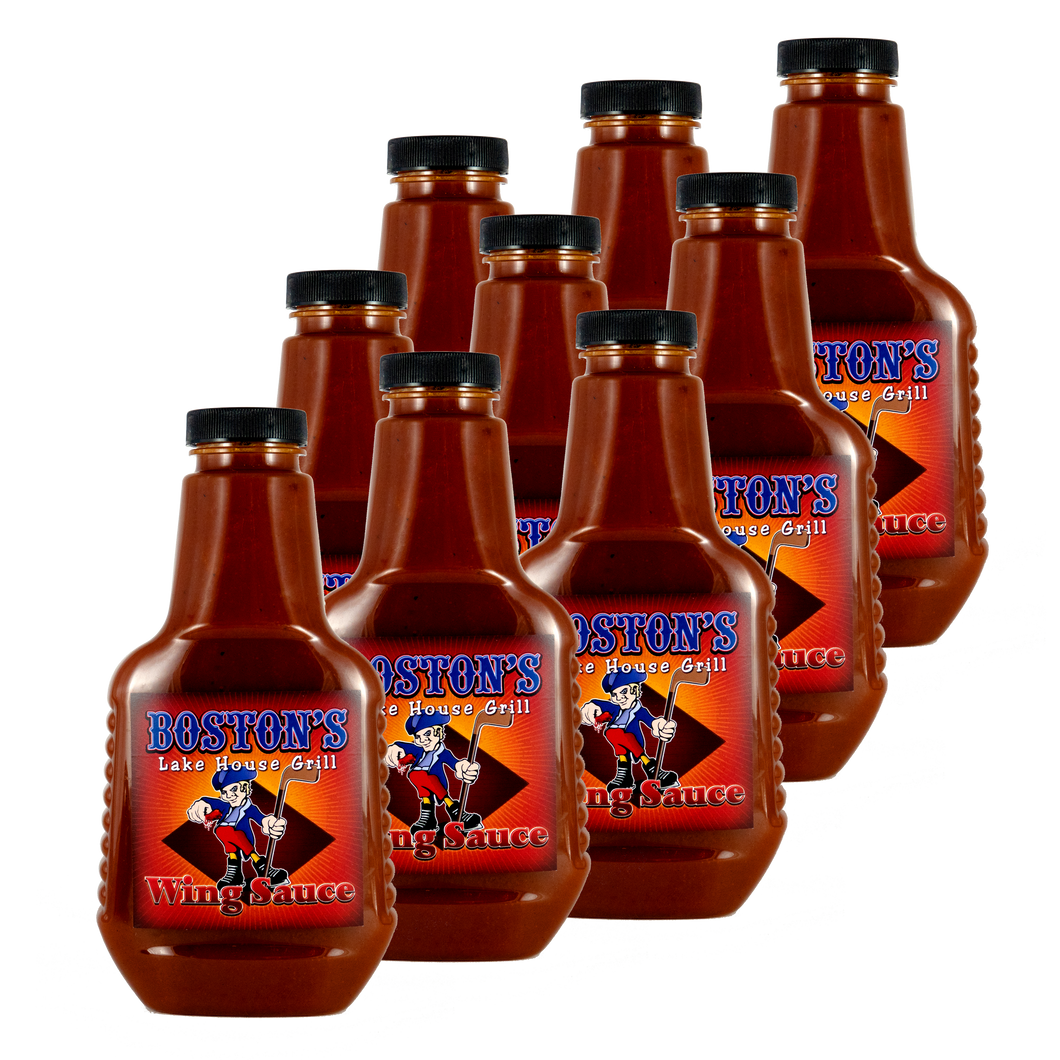 Boston's Wing Sauce 22 oz. 9 pack