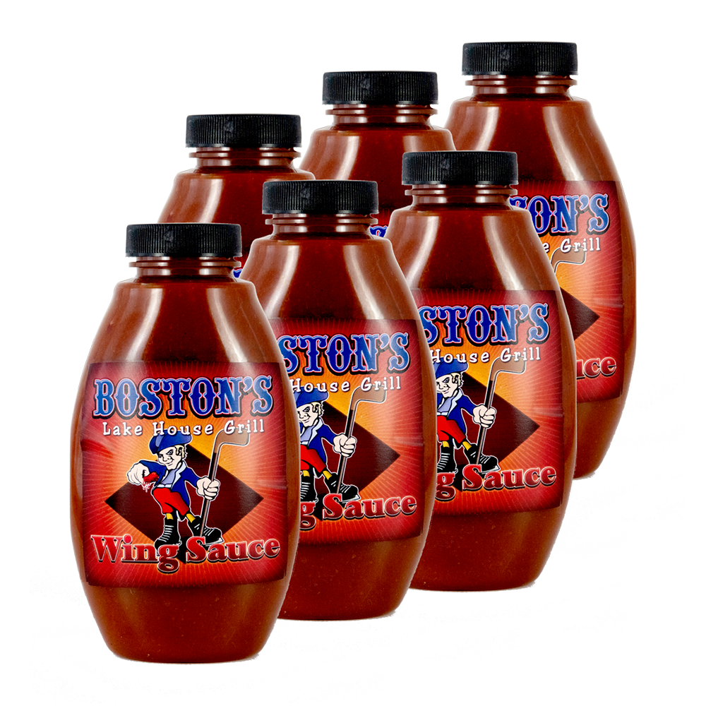 Boston's Wing Sauce 12 oz. 6 pack wing sauce